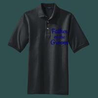Heavyweight Cotton Pique Polo with Pocket Thumbnail
