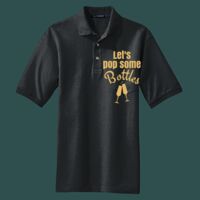 Heavyweight Cotton Pique Polo with Pocket Thumbnail