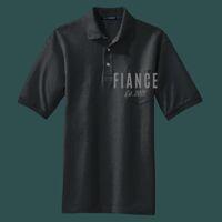 Heavyweight Cotton Pique Polo with Pocket Thumbnail