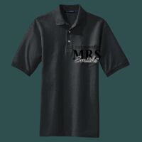 Heavyweight Cotton Pique Polo with Pocket Thumbnail