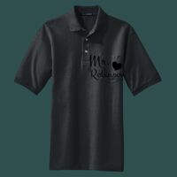Heavyweight Cotton Pique Polo with Pocket Thumbnail