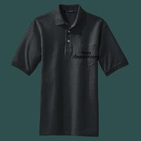 Heavyweight Cotton Pique Polo with Pocket Thumbnail