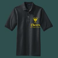 Heavyweight Cotton Pique Polo with Pocket Thumbnail