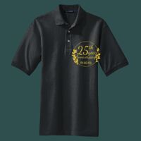 Heavyweight Cotton Pique Polo with Pocket Thumbnail