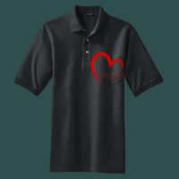 Heavyweight Cotton Pique Polo with Pocket Thumbnail