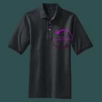 Heavyweight Cotton Pique Polo with Pocket Thumbnail