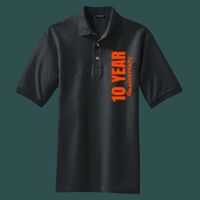 Heavyweight Cotton Pique Polo with Pocket Thumbnail