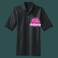 Heavyweight Cotton Pique Polo with Pocket Thumbnail