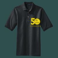 Heavyweight Cotton Pique Polo with Pocket Thumbnail