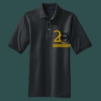 Heavyweight Cotton Pique Polo with Pocket Thumbnail