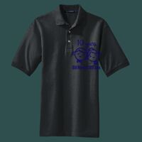 Heavyweight Cotton Pique Polo with Pocket Thumbnail