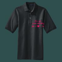 Heavyweight Cotton Pique Polo with Pocket Thumbnail