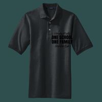 Heavyweight Cotton Pique Polo with Pocket Thumbnail