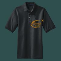 Heavyweight Cotton Pique Polo with Pocket Thumbnail