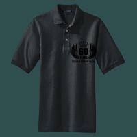 Heavyweight Cotton Pique Polo with Pocket Thumbnail