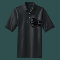 Heavyweight Cotton Pique Polo with Pocket Thumbnail