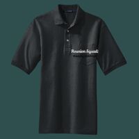 Heavyweight Cotton Pique Polo with Pocket Thumbnail