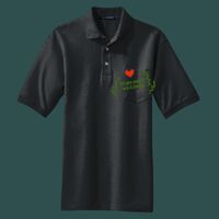 Heavyweight Cotton Pique Polo with Pocket Thumbnail