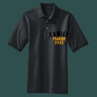 Heavyweight Cotton Pique Polo with Pocket Thumbnail