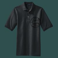 Heavyweight Cotton Pique Polo with Pocket Thumbnail