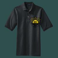 Heavyweight Cotton Pique Polo with Pocket Thumbnail