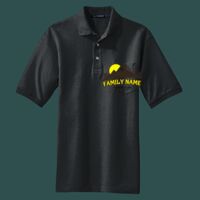 Heavyweight Cotton Pique Polo with Pocket Thumbnail