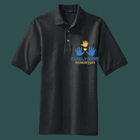 Heavyweight Cotton Pique Polo with Pocket Thumbnail