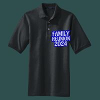Heavyweight Cotton Pique Polo with Pocket Thumbnail