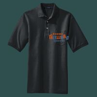 Heavyweight Cotton Pique Polo with Pocket Thumbnail