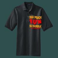 Heavyweight Cotton Pique Polo with Pocket Thumbnail