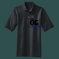 Heavyweight Cotton Pique Polo with Pocket Thumbnail