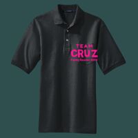 Heavyweight Cotton Pique Polo with Pocket Thumbnail