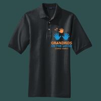 Heavyweight Cotton Pique Polo with Pocket Thumbnail