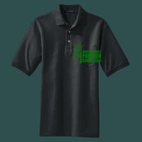 Heavyweight Cotton Pique Polo with Pocket Thumbnail