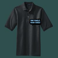 Heavyweight Cotton Pique Polo with Pocket Thumbnail