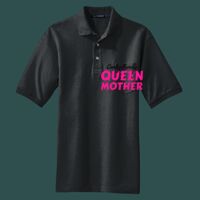 Heavyweight Cotton Pique Polo with Pocket Thumbnail