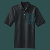 Heavyweight Cotton Pique Polo with Pocket Thumbnail