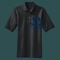 Heavyweight Cotton Pique Polo with Pocket Thumbnail