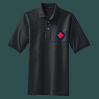 Heavyweight Cotton Pique Polo with Pocket Thumbnail