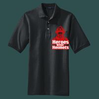 Heavyweight Cotton Pique Polo with Pocket Thumbnail