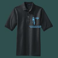 Heavyweight Cotton Pique Polo with Pocket Thumbnail