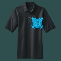 Heavyweight Cotton Pique Polo with Pocket Thumbnail