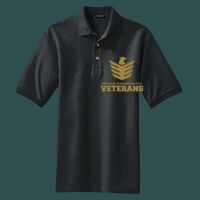Heavyweight Cotton Pique Polo with Pocket Thumbnail