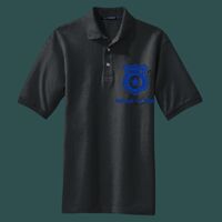 Heavyweight Cotton Pique Polo with Pocket Thumbnail