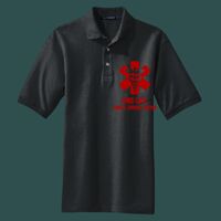 Heavyweight Cotton Pique Polo with Pocket Thumbnail