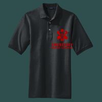 Heavyweight Cotton Pique Polo with Pocket Thumbnail