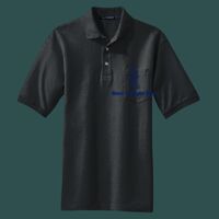 Heavyweight Cotton Pique Polo with Pocket Thumbnail