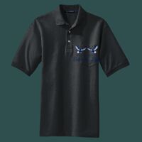 Heavyweight Cotton Pique Polo with Pocket Thumbnail