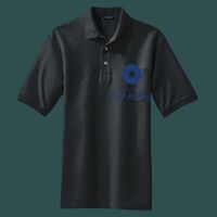Heavyweight Cotton Pique Polo with Pocket Thumbnail