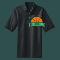 Heavyweight Cotton Pique Polo with Pocket Thumbnail